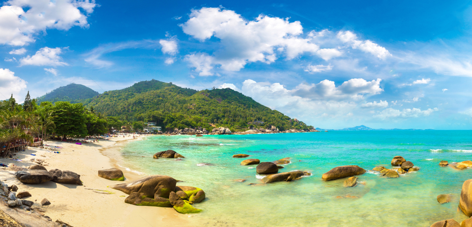Silver Beach In Koh Samui Samui Map Info